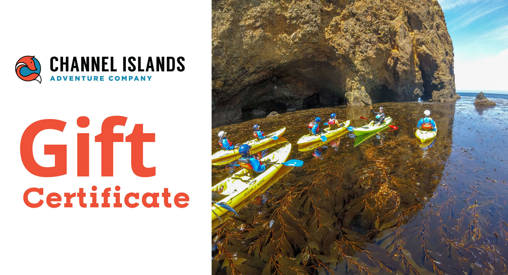 Channel Islands Adventure Company Gift Certificate 2025